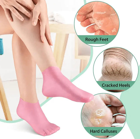 Silicone Gel Heel Socks