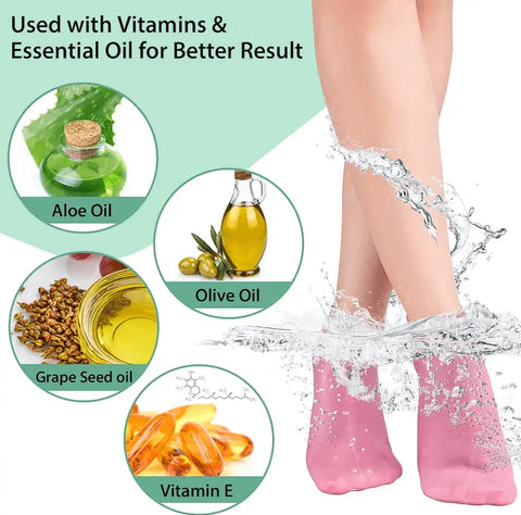 Silicone Gel Heel Socks