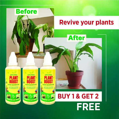 Plant Boost Liquid Biofertilizer for All Crops,Organic (Pack of 4)