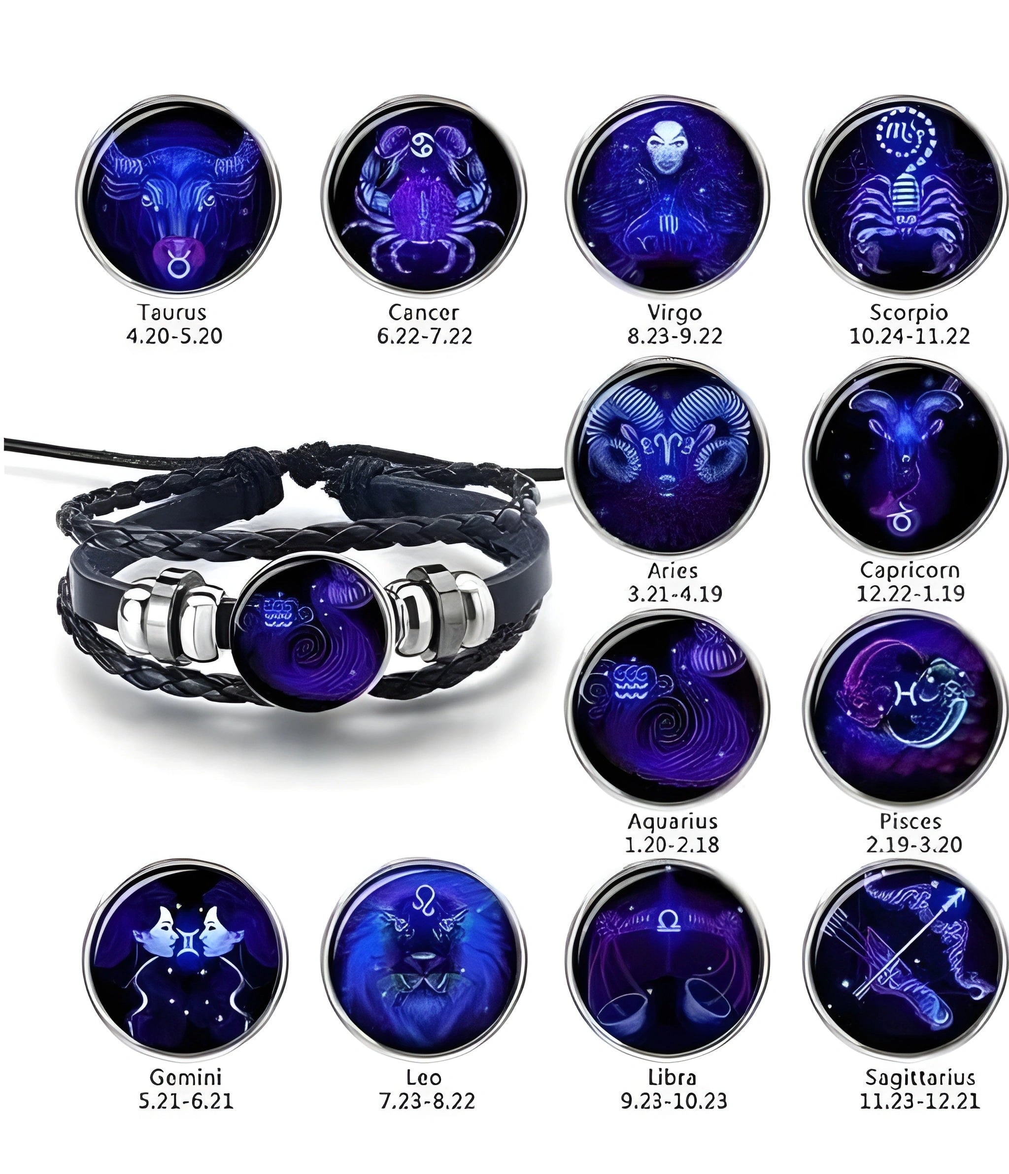 Personalized Zodiac Bracelet