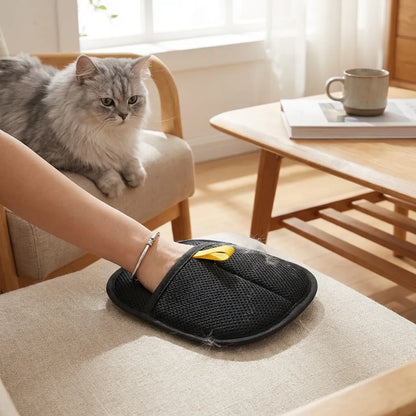 Pet Hair Removal Gloves Pack of 2