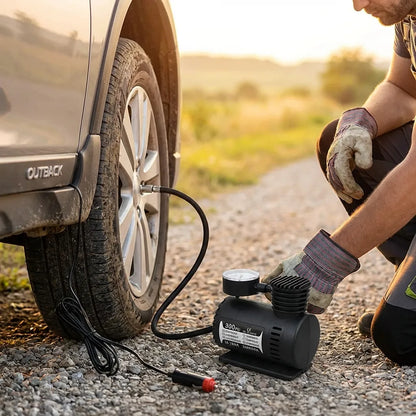 Portable Mini Air Compressor Pump!