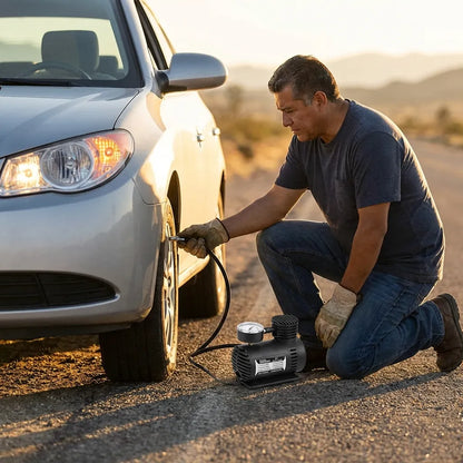 Portable Mini Air Compressor Pump!