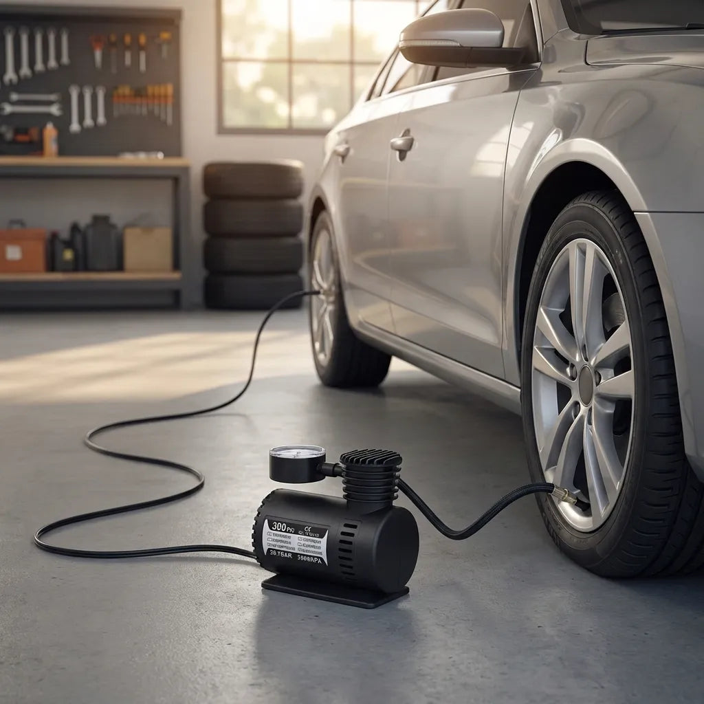 Portable Mini Air Compressor Pump!