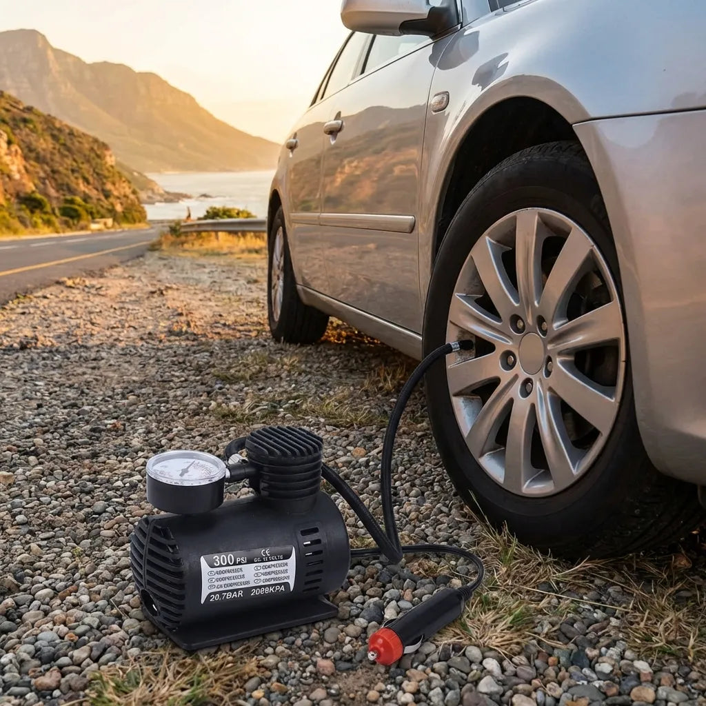 Portable Mini Air Compressor Pump!