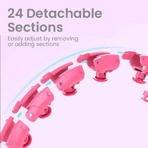 Detachable Professional Adjustable Exercise Hoop