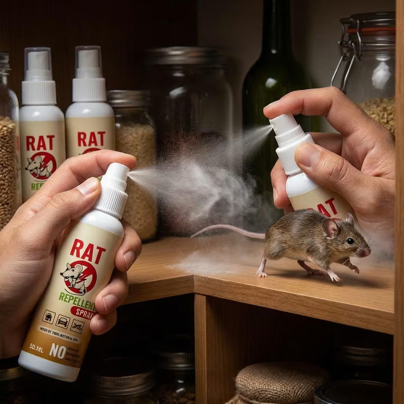 Non-Toxic Rat Repellent Spray