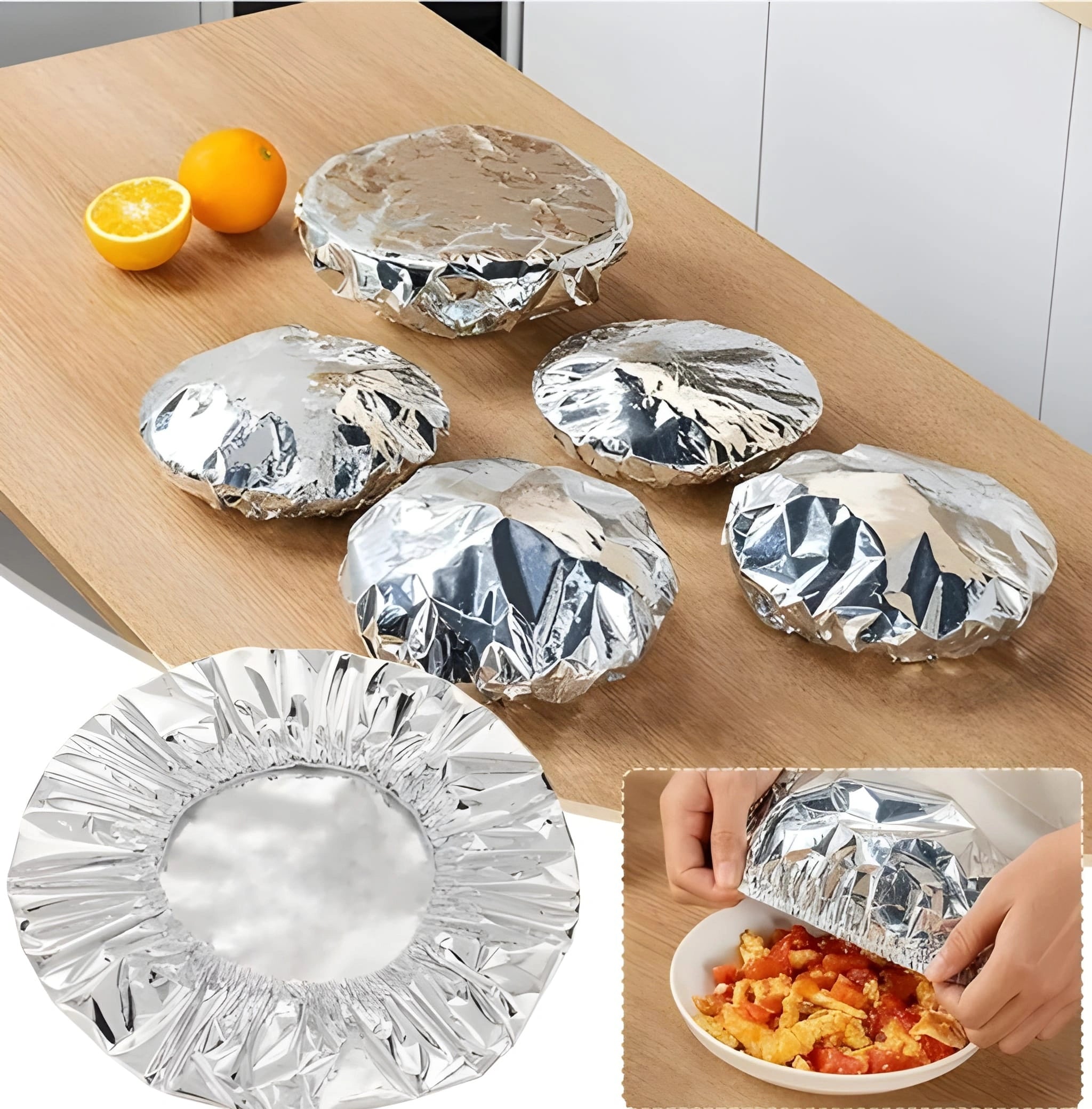 Reusable Foil Food Covers
