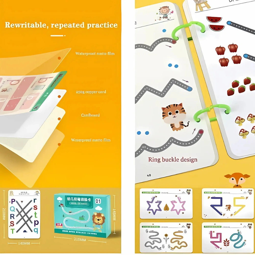 Reusable Pen Control Workbook