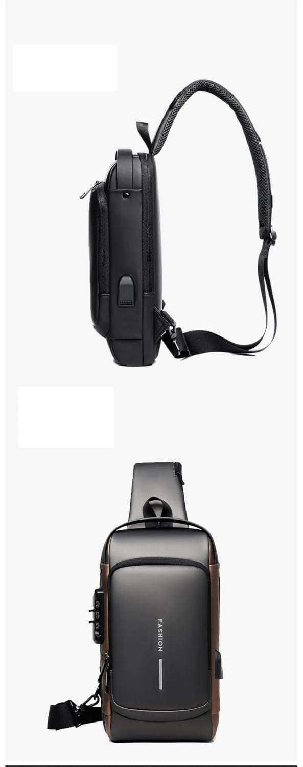 Unisex Crossbody Sling Bag for Accessory Kit