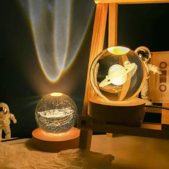3D Crystal Lamp Ball (Assorted Design)