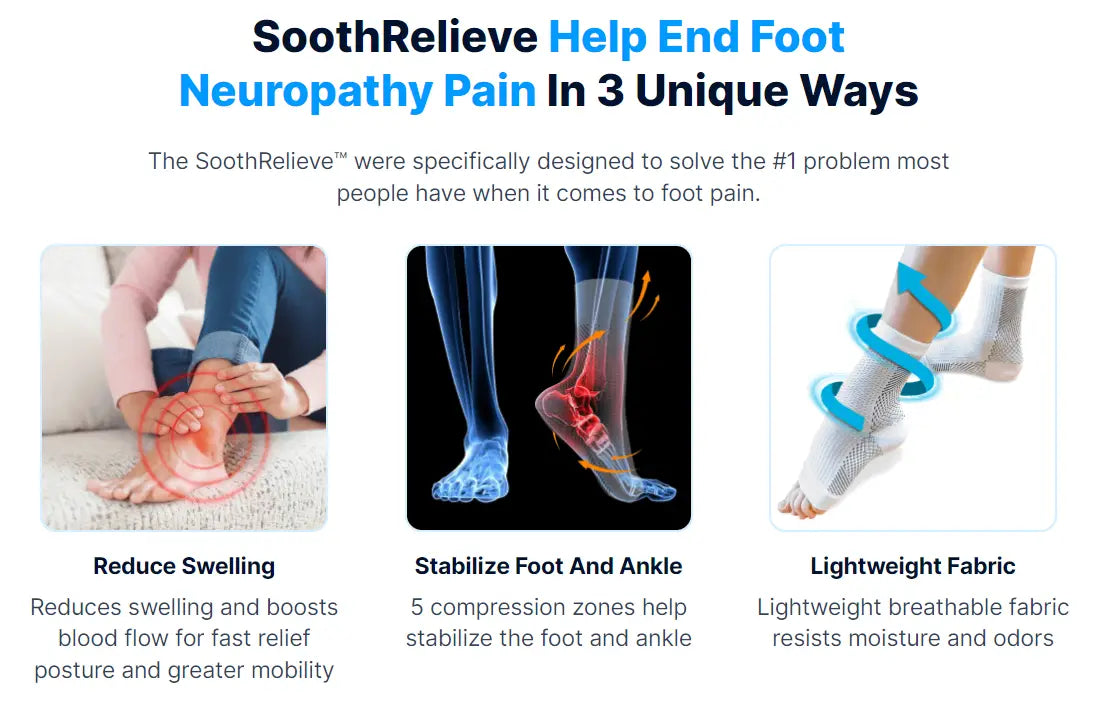 Neuropathy Socks for Relief Swollen Feet and Ankles