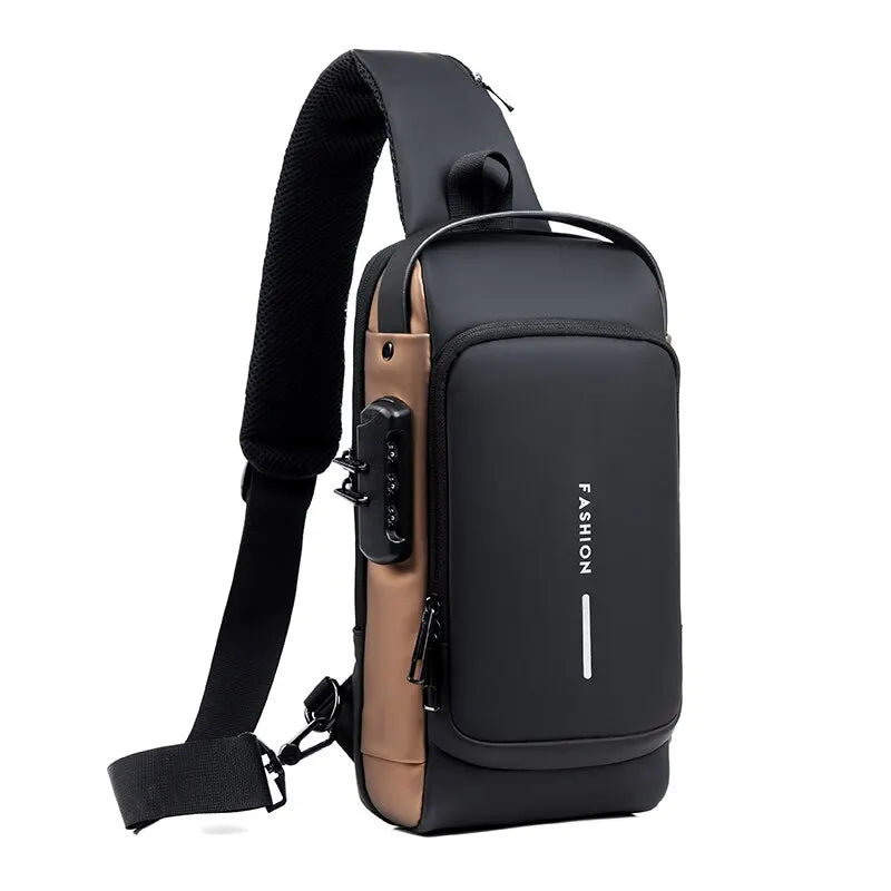 Unisex Crossbody Sling Bag for Accessory Kit