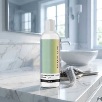 Silver Hair Dye Color