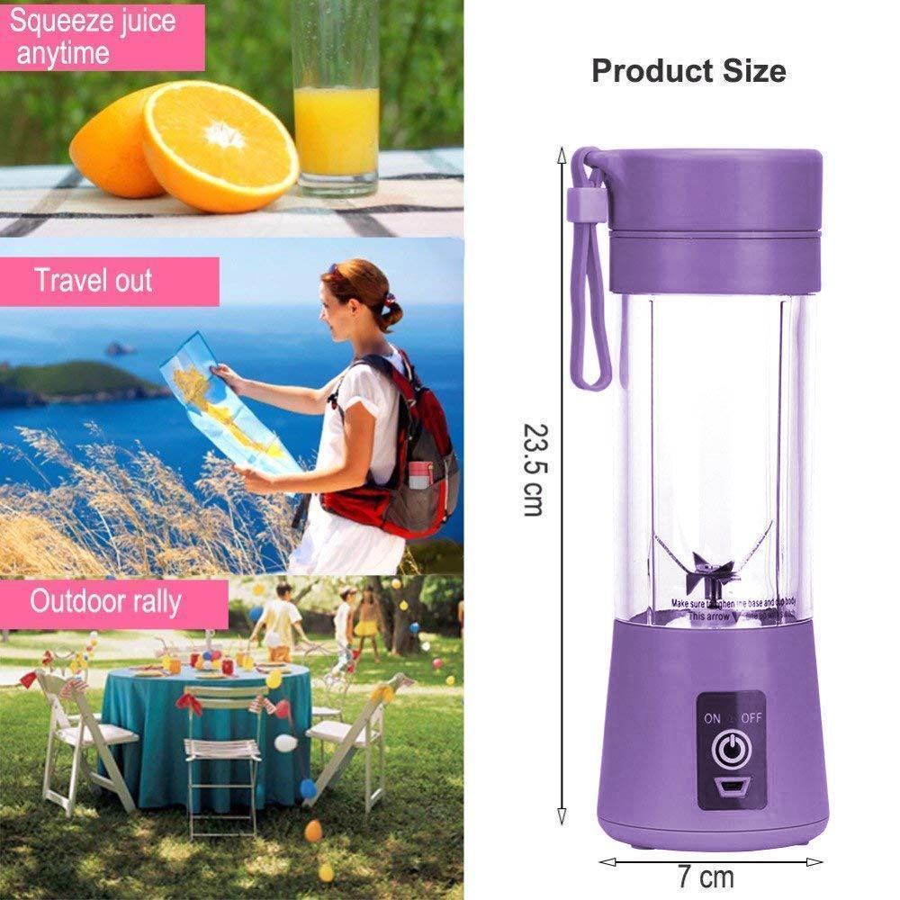 Portable Electric USB Juice Maker Bottle