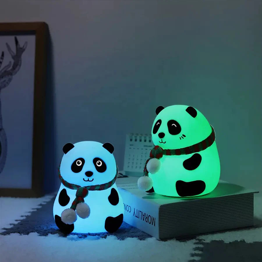 Silicon Touch Panda Lamp