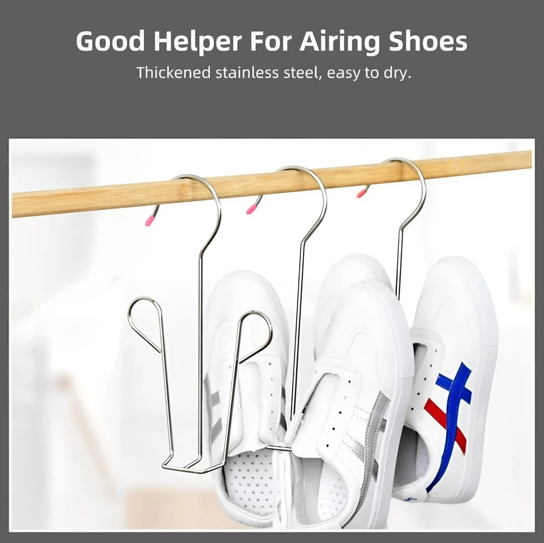 Stainless Steel Shoe Hangers (3 Pack)