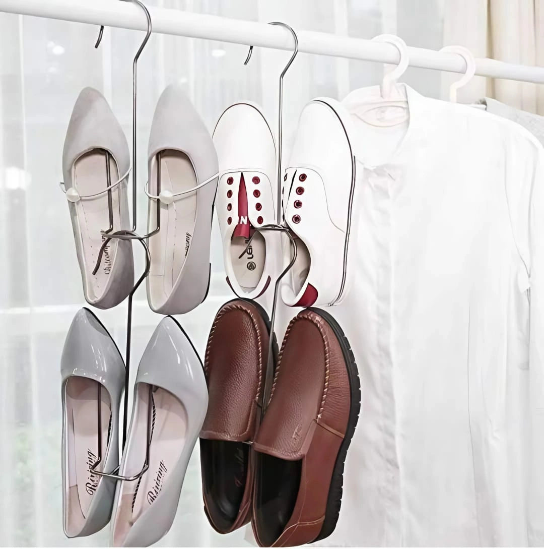 Stainless Steel Shoe Hangers (3 Pack)