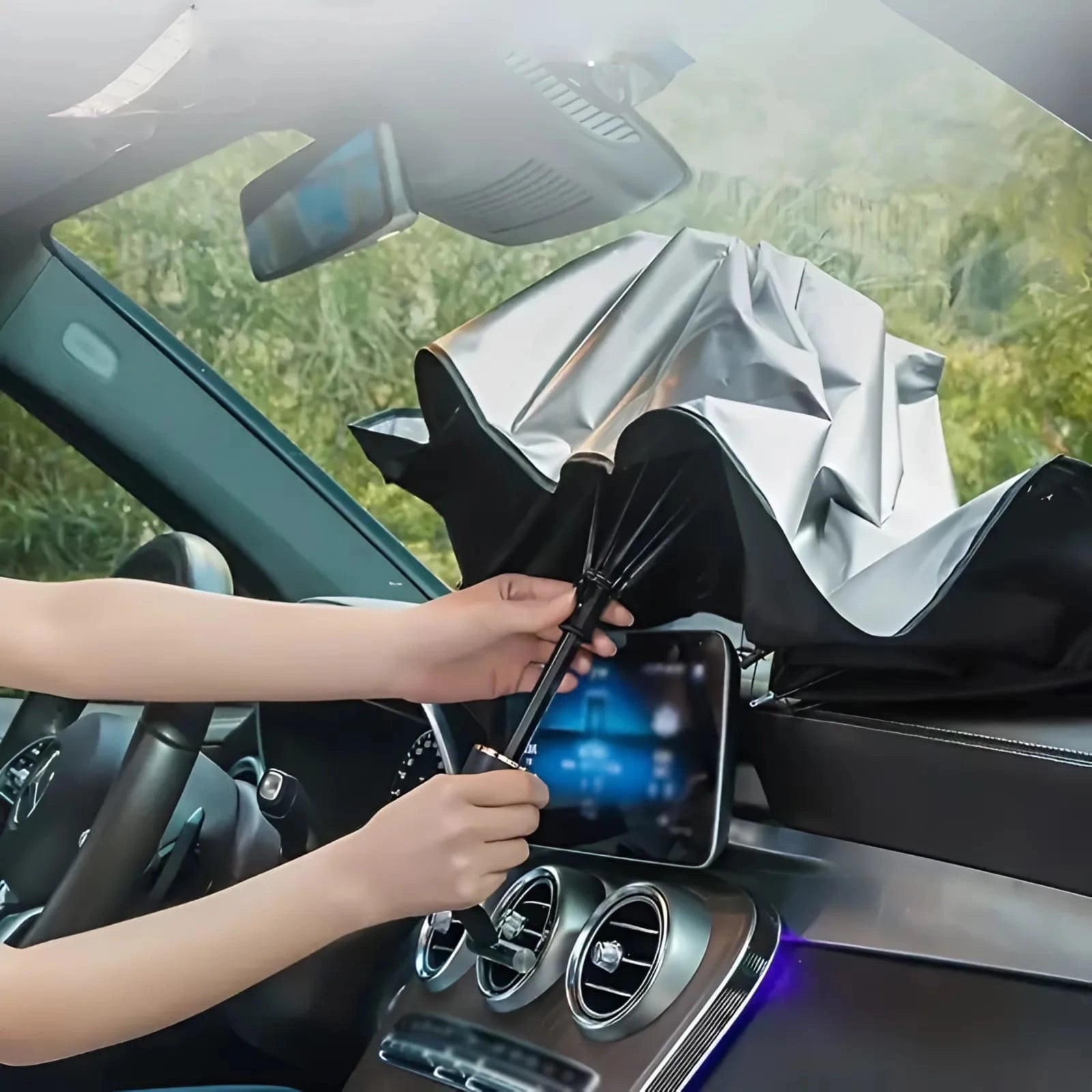 Universal Car Sunshade Umbrella