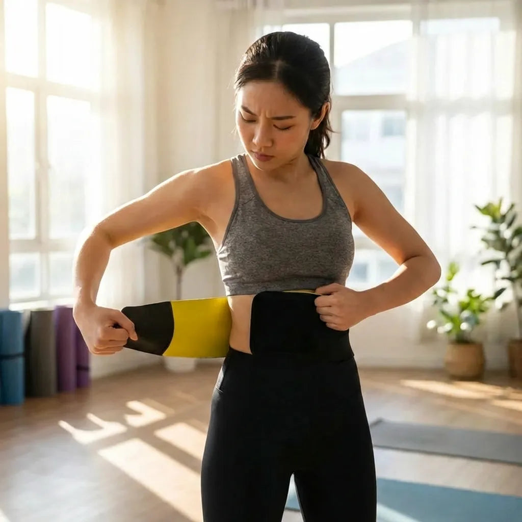 Sweat Belt, Abdominal Belt for Men and Women