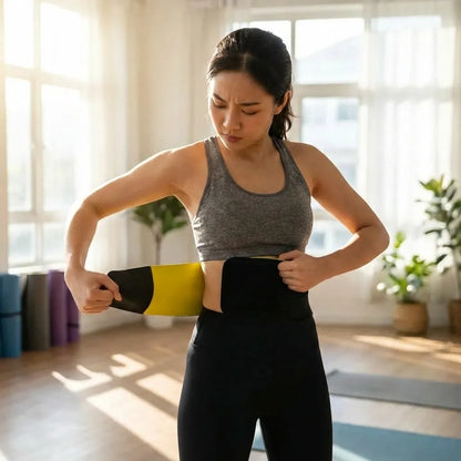 Sweat Belt, Abdominal Belt for Men and Women
