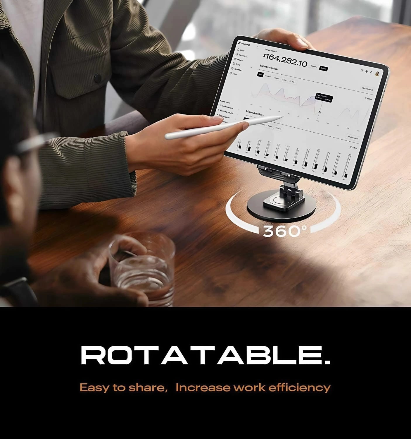 360° Rotating Phone Stand