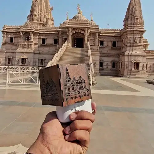 3 in 1 Ayodhya Ram Mandir Aroma Burner & Night lamp