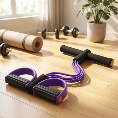 4-Tube Yoga Resistance Band