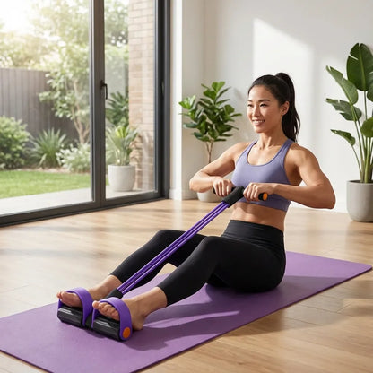4-Tube Yoga Resistance Band