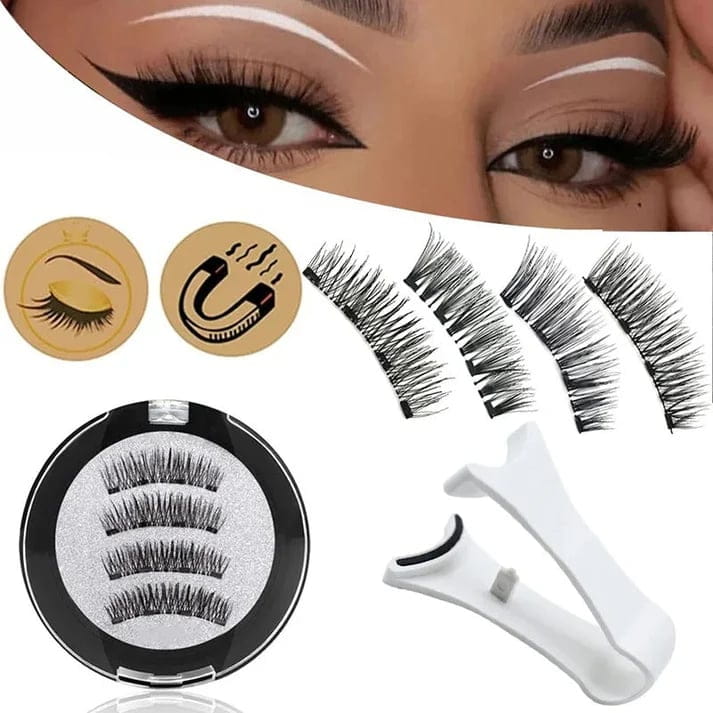 Bonjour 3d Eyelashes With Glue