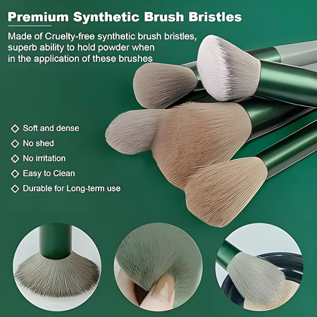 13 Pcs Makeup Brush with Pouch Set