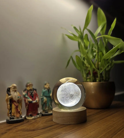 3D Crystal Lamp Ball (Assorted Design)