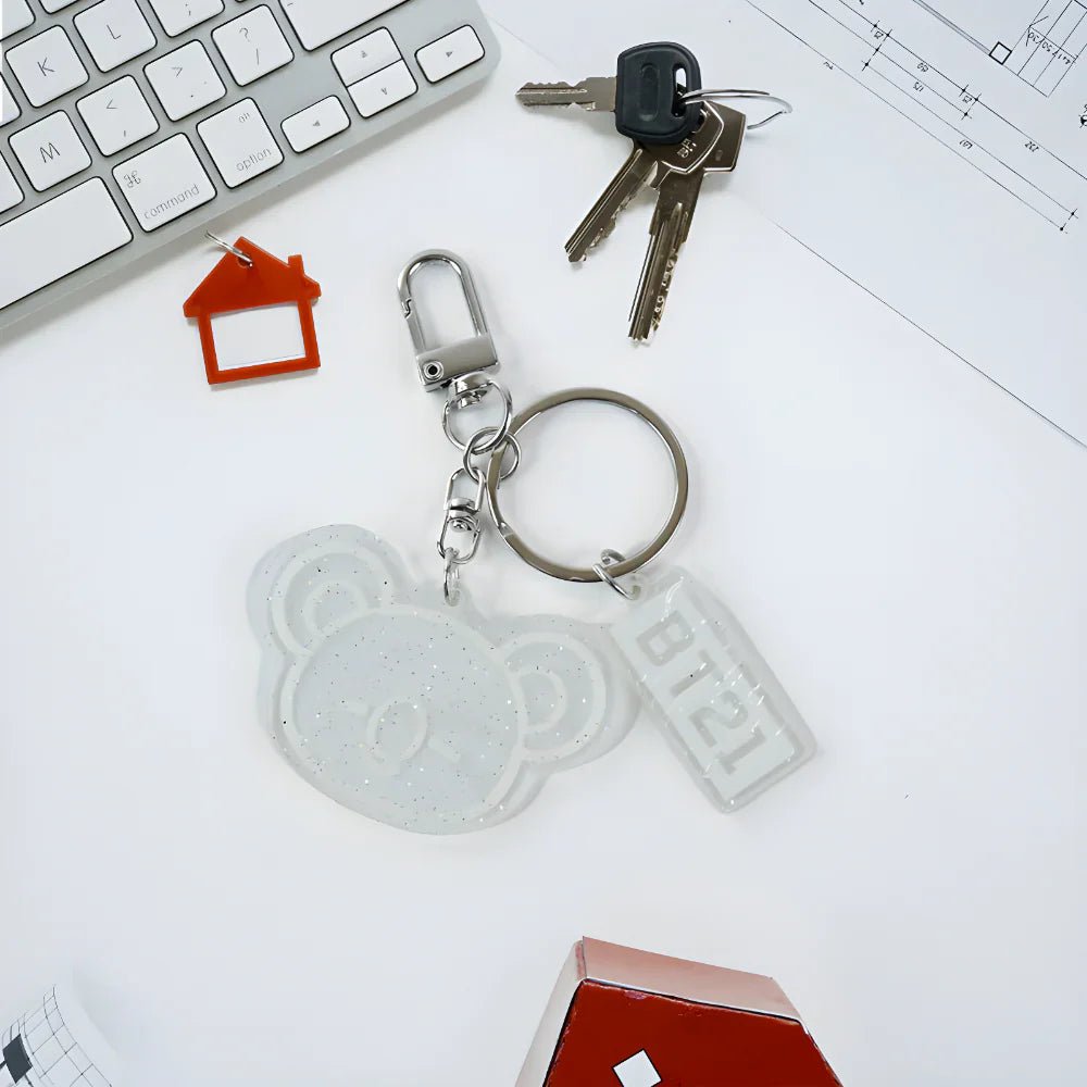 Acrylic Fan Keychain - Stationery