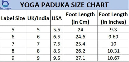 Acupressure and Magnetic Therapy Paduka Slippers Apparel & Accessories