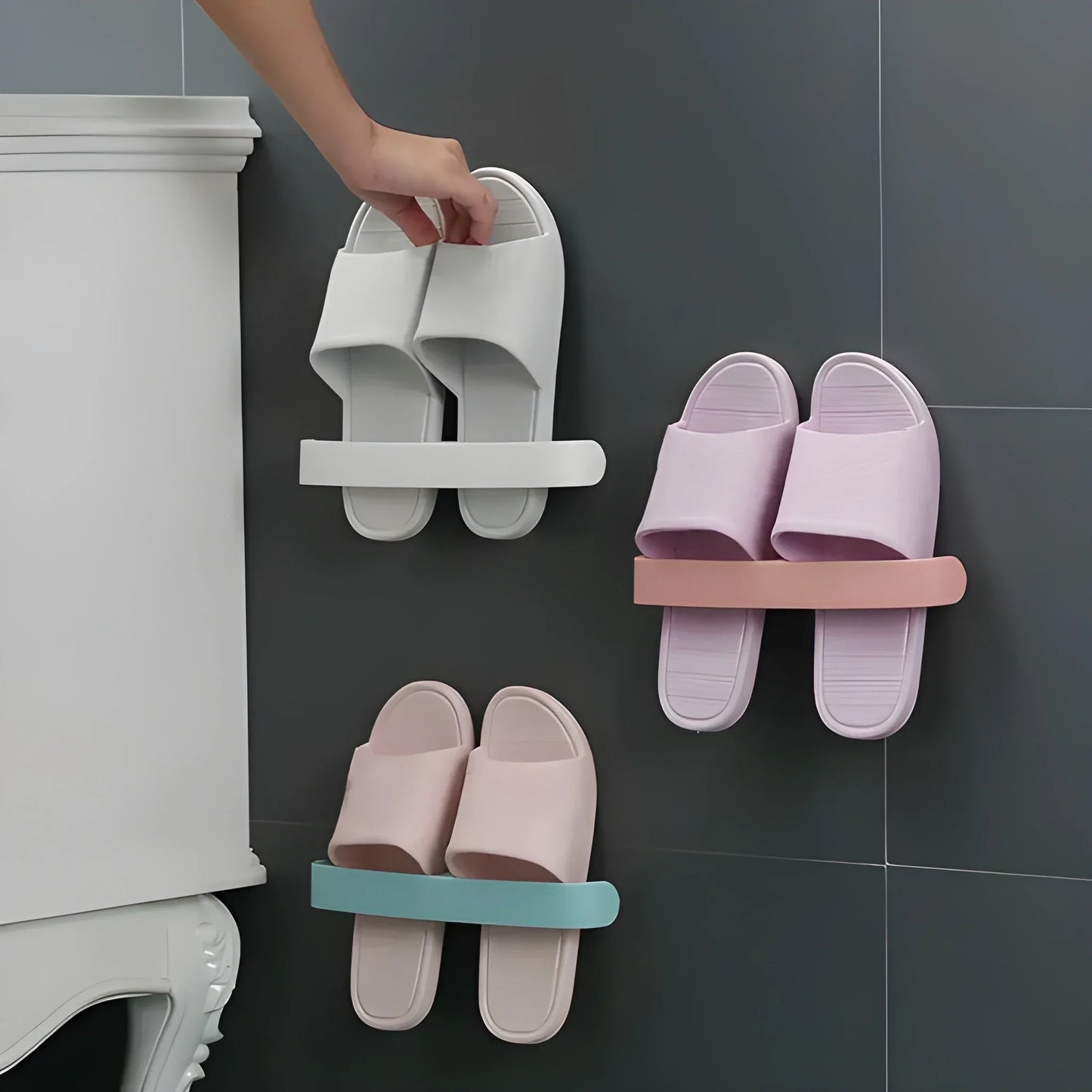 Adhesive multi-hook rack - factorybuy – MaxSmile