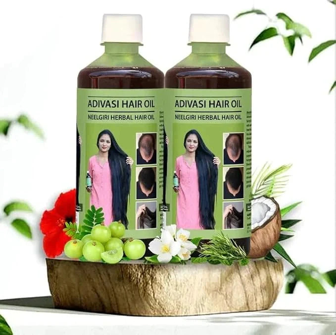 Hair Care Adivasi Neelambari Herbal Hair Oil ( Pack Of 2 )