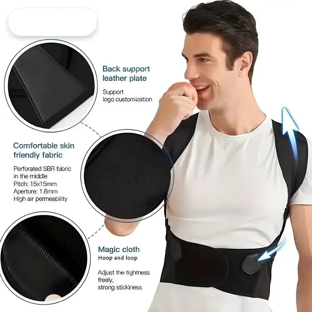 Adjustable Back Posture Support Belt