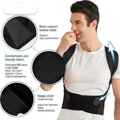 Adjustable Back Posture Support Belt
