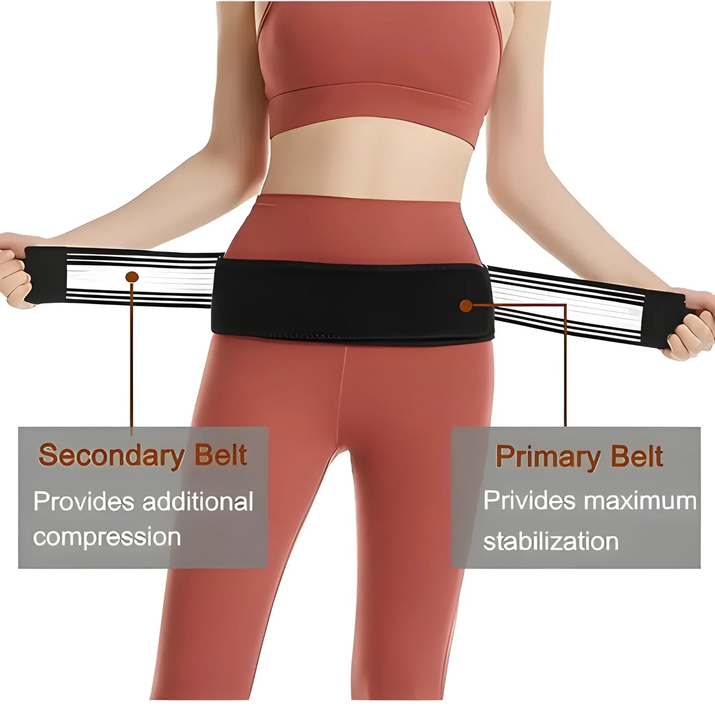 Adjustable Back Support Belt for Everyday