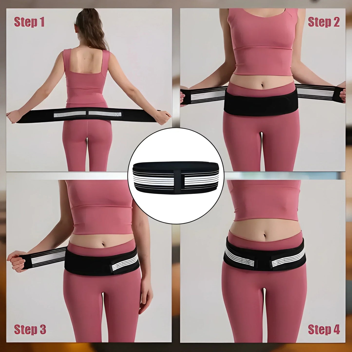 Adjustable Back Support Belt for Everyday