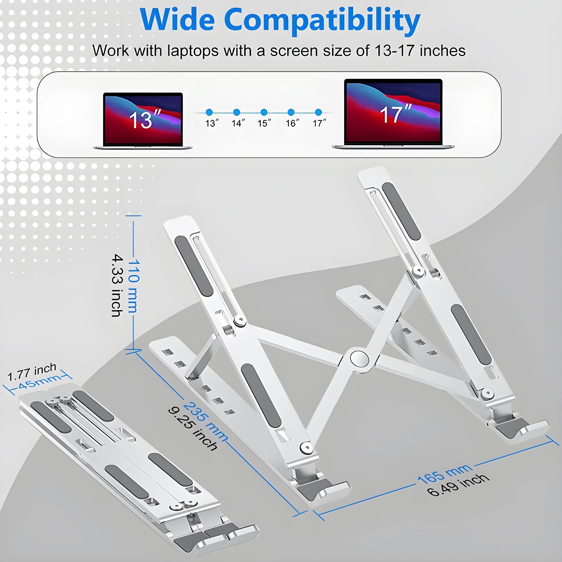 Adjustable Ergonomic Laptop Stand