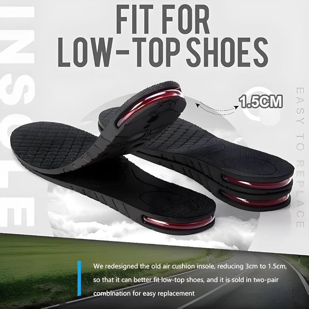 Adjustable Height Insoles Shoes