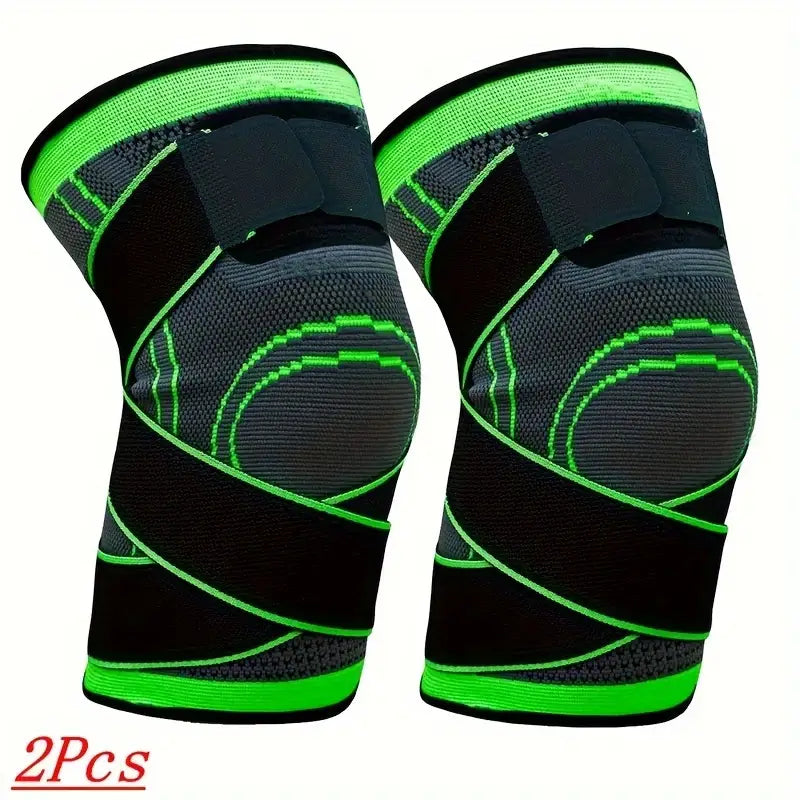 Adjustable knee wraps (pair)