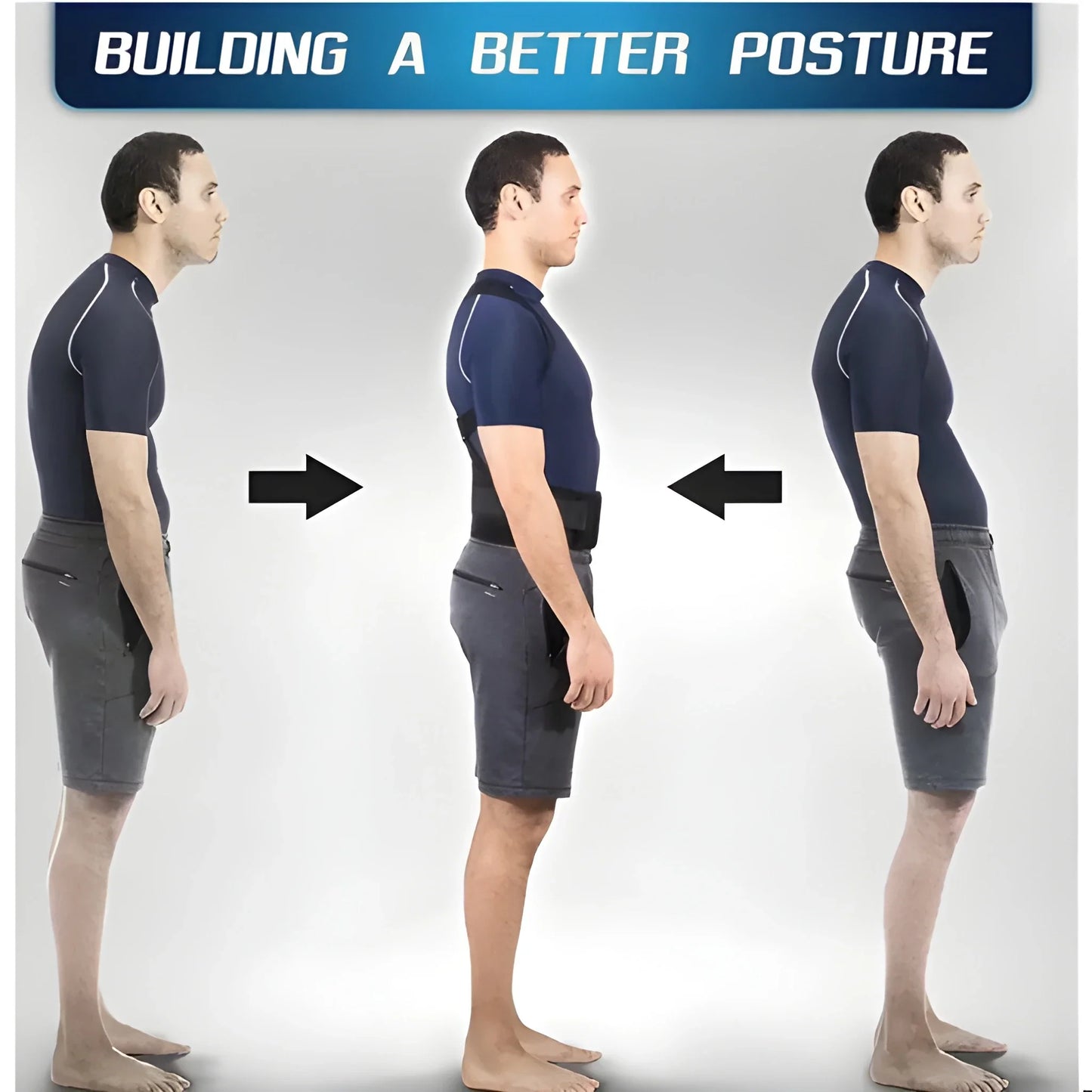 Adjustable Posture Belt – Lightweight Back Support