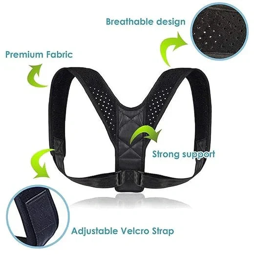 Adjustable Shoulder and Posture Support Belt