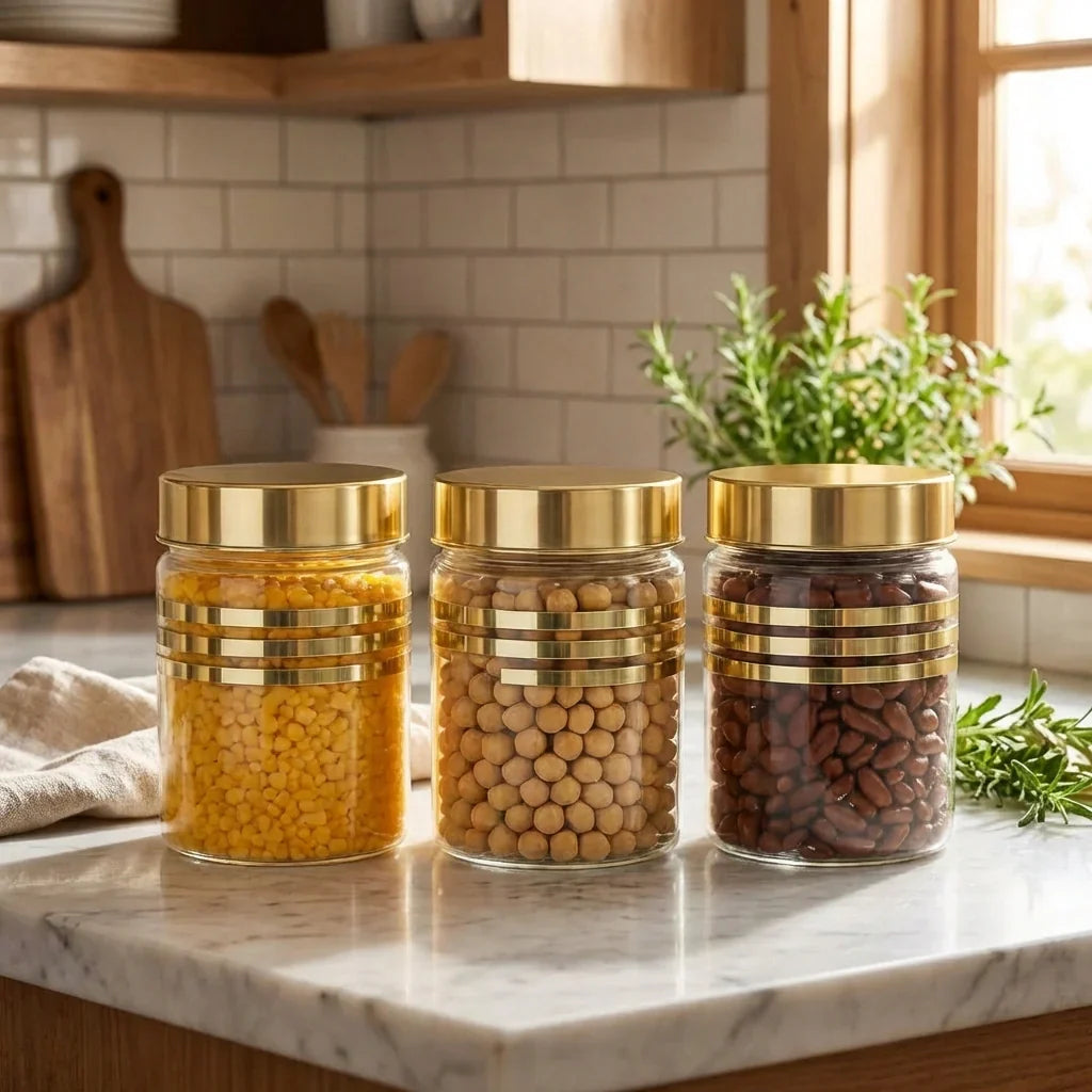 Best air tight kitchen jar set (3pcs) - food storage containers | 2026 | fast shipping
