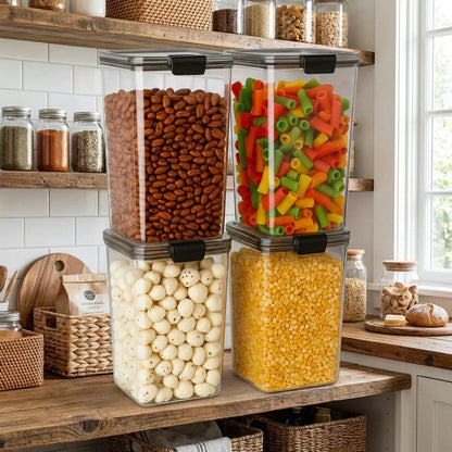 Best airtight plastic storage 1700 ml (1 pc) - food containers | 2026 | fast shipping