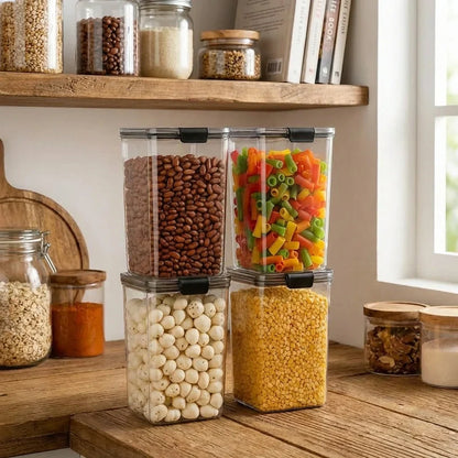 Best airtight plastic storage 1700 ml (1 pc) - food containers | 2026 | fast shipping