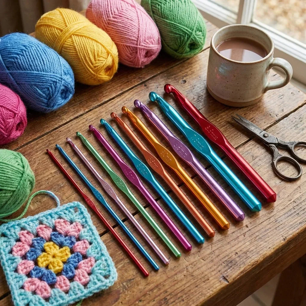 Best aluminium crochet needle set - hooks | 2026 | fast shipping