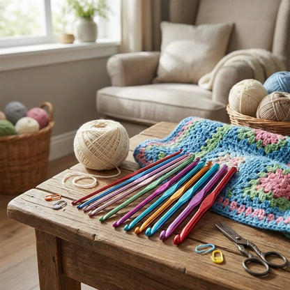 Best aluminium crochet needle set - hooks | 2026 | fast shipping
